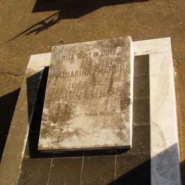 MARTIN Katharina M.M. nee PRIGGE 1976-