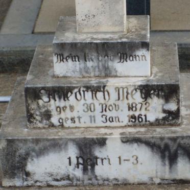 MEYER B.J. Friedrich 1872-1961