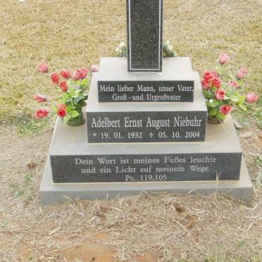 NIEBUHR Adelbert Ernst August 1932-2004