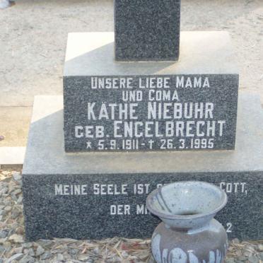 NIEBUHR Käthe nee ENGELBRECHT 1911-1995