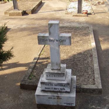 NIEBUHR C.H.C. 1834-1878