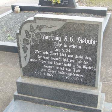 NIEBUHR Hartwig F.C. 1922-1988