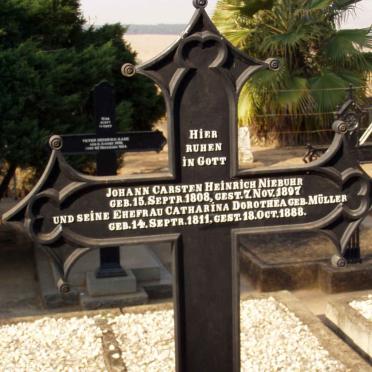 NIEBUHR Johann Carsten Heinrich 1808-1897 &amp; Catharina Dorothea MÜLLER 1811-1888