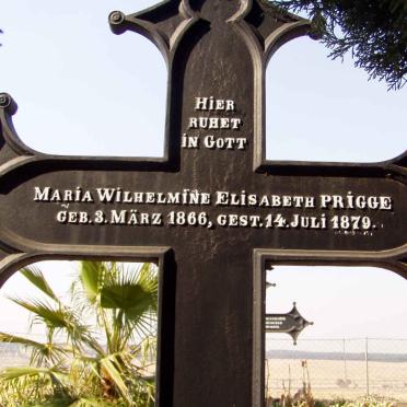 PRIGGE Maria Wilhelmine Elisabeth 1866-1879