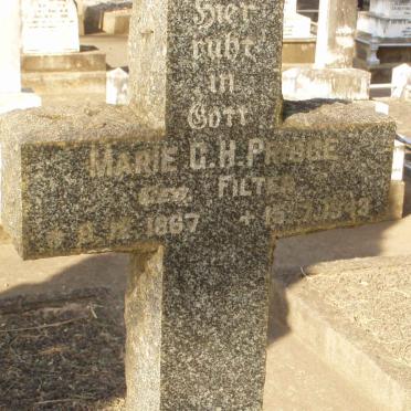 PRIGGE Marie G.H. nee FILTER 1867-1943