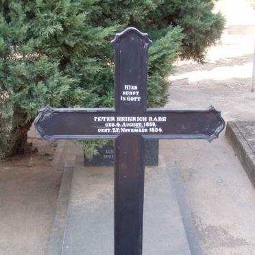 RABE Peter Heinrich 1859-1884