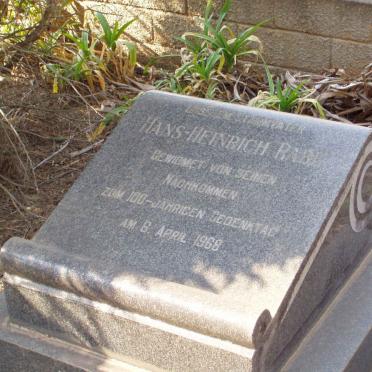 RABE Hans-Heinrich 1799-1876