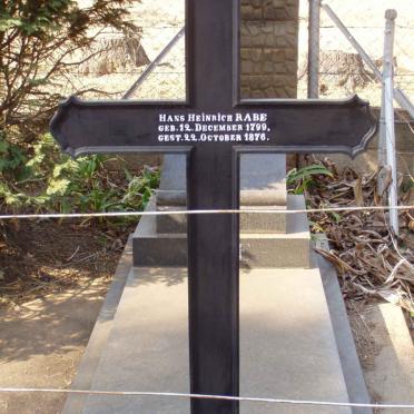 RABE Hans-Heinrich 1799-1876