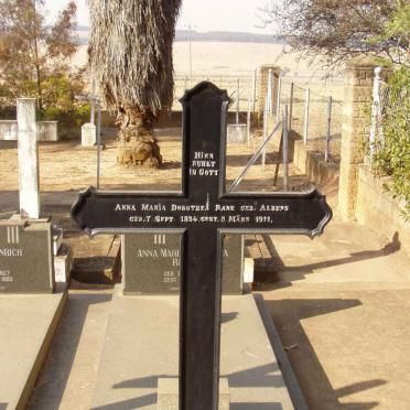 RABE Anna Maria Dorothea nee ALBERS 1834-1911