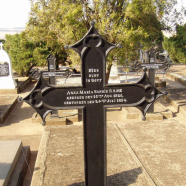 RABE Anna Maria Sophia 1826-1894