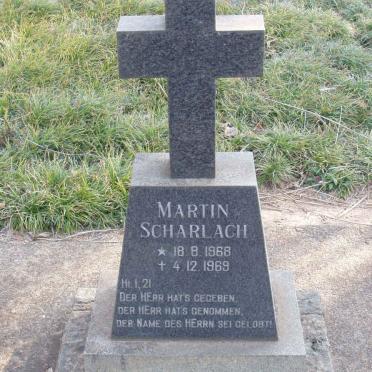 SCHARLACH Martin 1968-1969