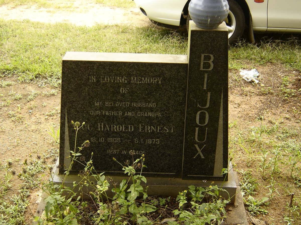 BIJOUX Aug Harold Ernest 1905-1973