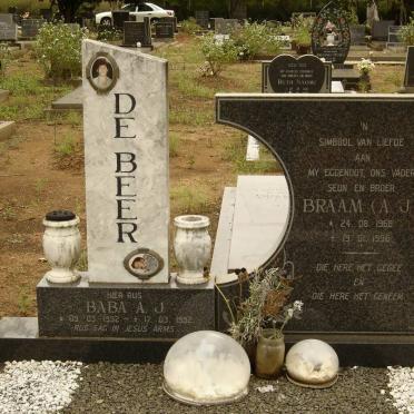 BEER A.J. de 1968-1996 :: DE BEER A.J. 1992-1992 