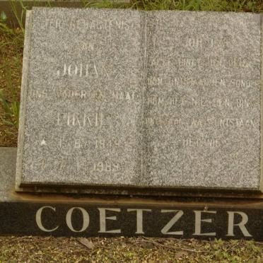 COETZER Johan 1945-1989
