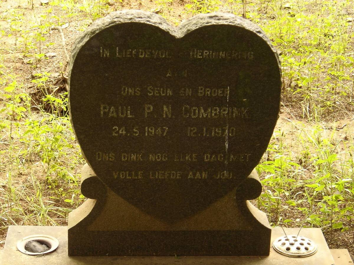 COMBRINK Paul P.N. 1947-1970
