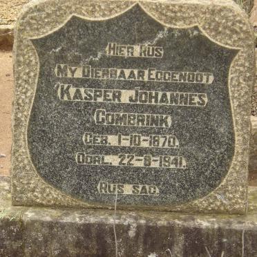 COMBRINK Kasper Johannes 1870-1941