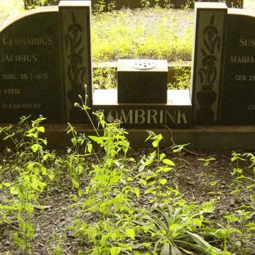 COMBRINK Gerhardus Jacobus 1905-1975 &amp; Susanna Maria Fransiena 1908-1973