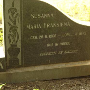 COMBRINK Susanna Maria Fransiena 1908-1973