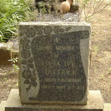 DIETRICH Linda Ivy nee HAVEMANN -1928