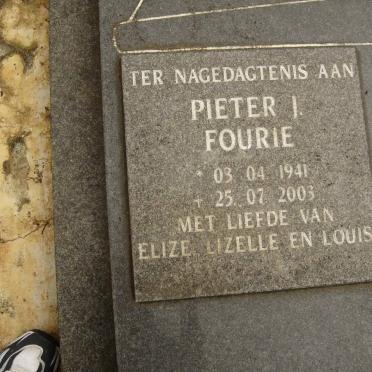 FOURIE Pieter J. 1941-2003
