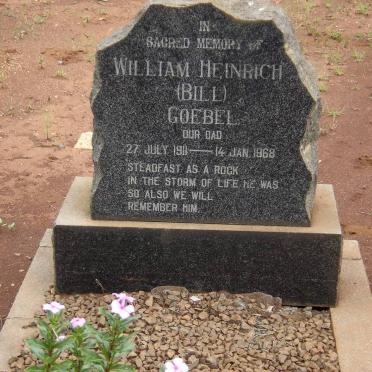 GOEBEL William Heinrich 1911-1968