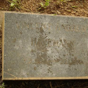 HAVEMANN Vincent Andrew 1925-1970