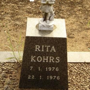 KOHRS Rita 1976-1976