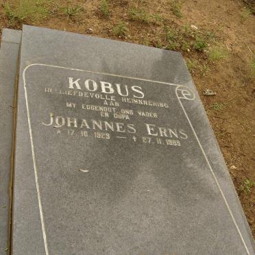 KOBUS Johannes Erns 1929-1989