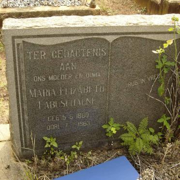 LABUSCHAGNE Maria Elizabeth 1880-1963