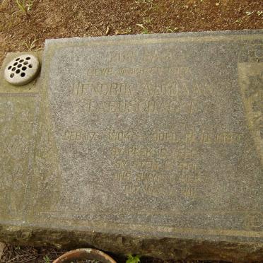 LABUSCHAGNE Hendrik Adriaan 1904-1980