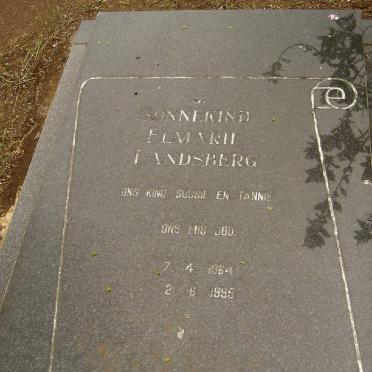 LANDSBERG Sonnekind Elmarii 1964-1995