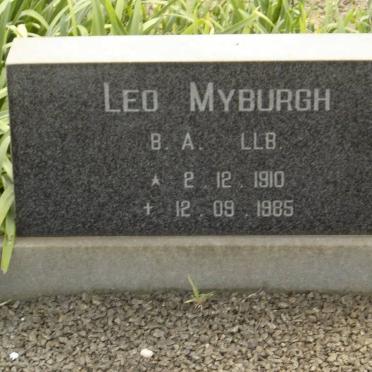 MYBURGH Leo 1910-1985