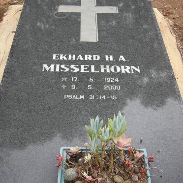 MISSELHORN Ekhard Heinrich August 1924-2000