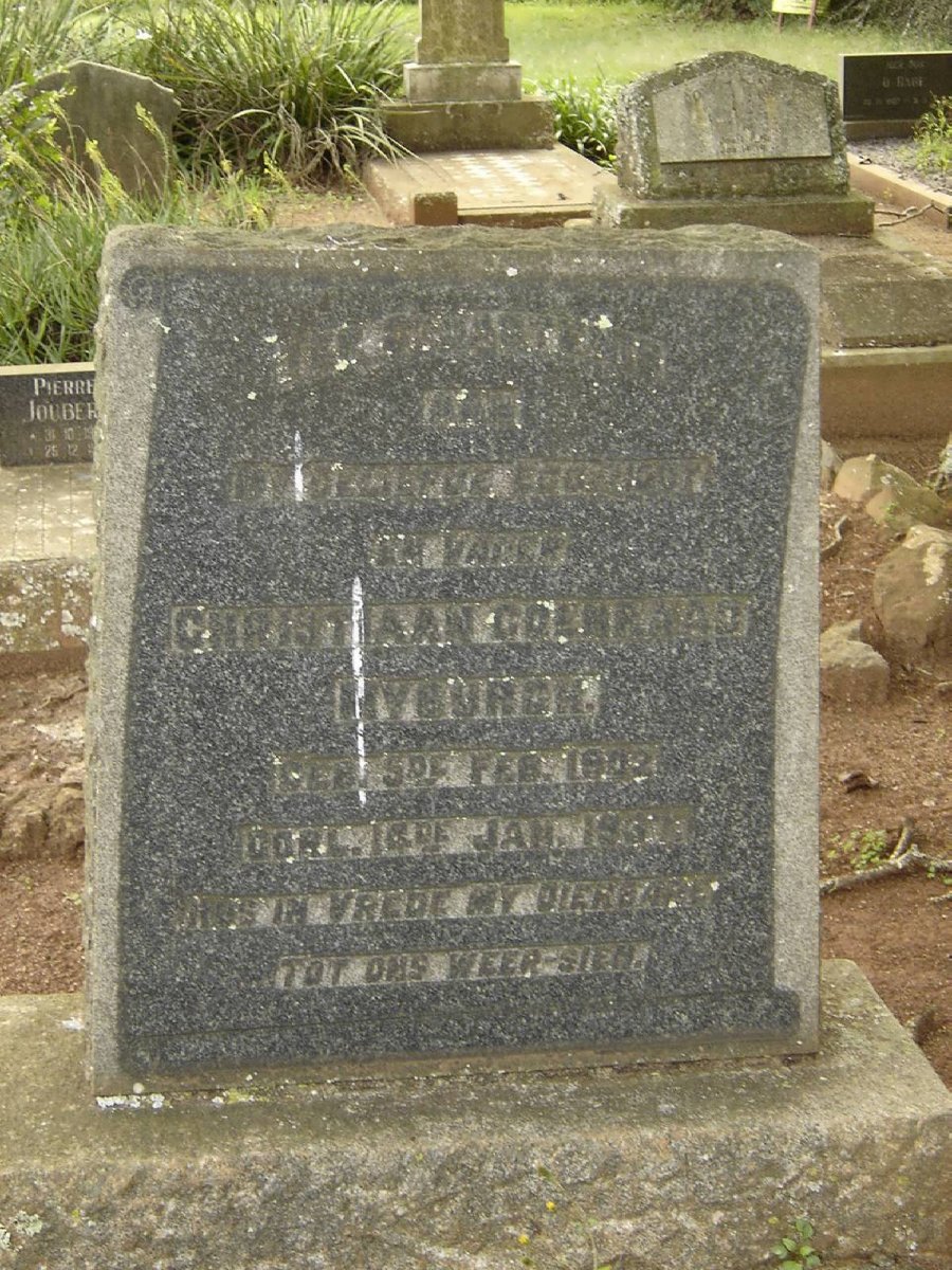 MYBURGH Christiaan Coenraad