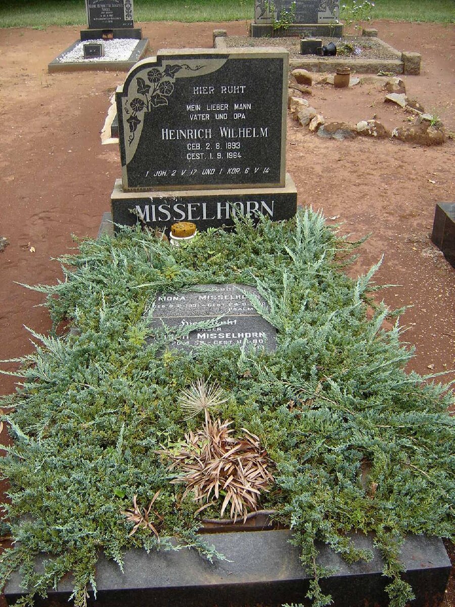 MISSELHORN Heinrich Wilhelm 1893-1964