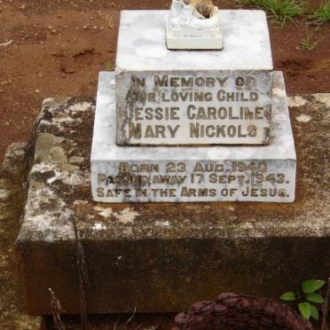 NICKOLS Jessie Caroline Mary 1940-1943