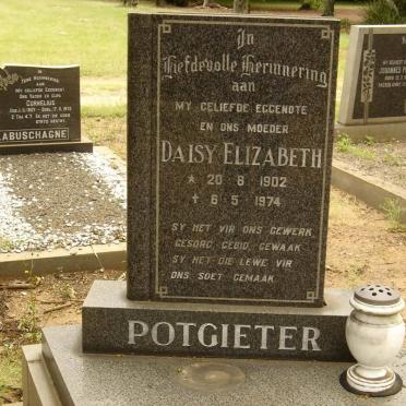 POTGIETER Daisy Elizabeth 1902-1974