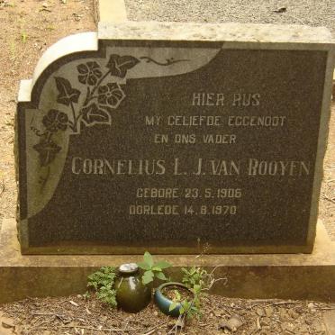 ROOYEN Cornelius L.J., van 1906-1970