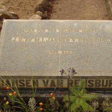 RENSBURG J.D., Jansen van &amp; M.I.