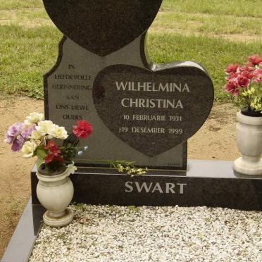 SWART Wilhelmina Christina 1931-1999