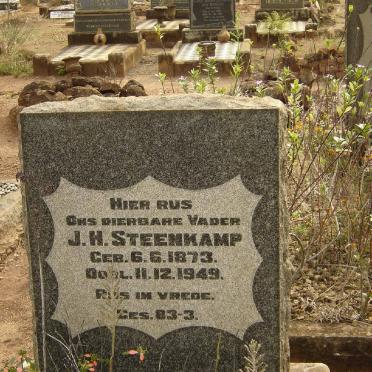 STEENKAMP J.H. 1873-1949