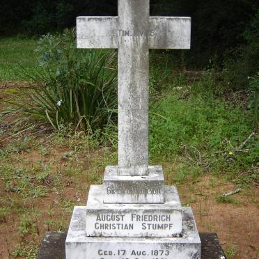 STUMPF August Friedrich Christian 1873-1961