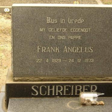 SCHREIBER Frank Angelus 1929-1973