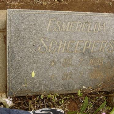 SCHEEPERS Esmeralda 1885-1985
