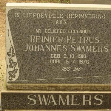 SWAMERS Reinier Petrus Johannes 1910-1976