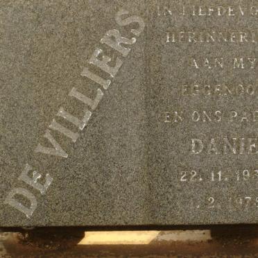 VILLIERS Danie, de 1936-1975