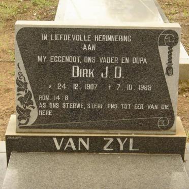 ZYL  J.D., van 1907-1989