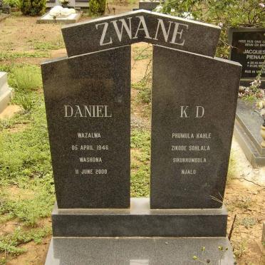 ZWANE Daniel K.D. 1946-2000