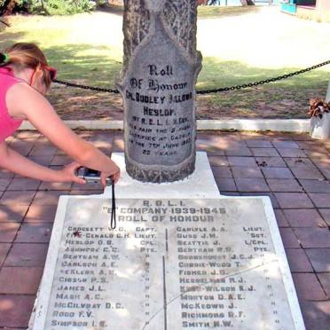 Kwazulu-Natal, PENNINGTON, War Memorial