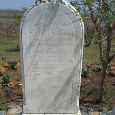 MATTISON Richard -1889